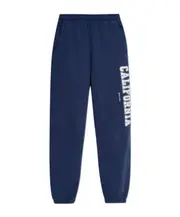 Elastic waist sweatpants S,XL,L,M navy blue