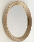 Coastal Nautical Hampton Style Round Rope Mirror Medium 50cm