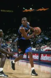 Guard Wesley Person Cleveland Cavaliers in action the Golden State- Old Photo