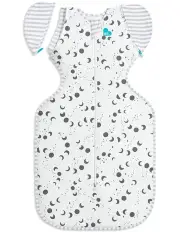 [Love To Dream] Swaddle Up Bamboo Lite Moonscape Bag in White