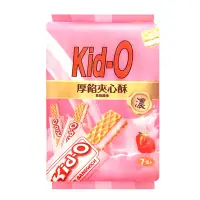 在飛比找Yahoo奇摩購物中心優惠-Kid-O厚餡夾心酥-草莓風味(91g)