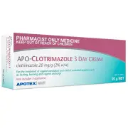 APO-Clotrimazole 3 Day Thrush Cream 2% 20g (Generic of CANESTEN)