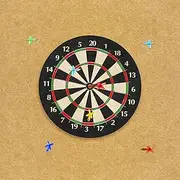 Dart Board Wall Protectors Dartboard Surround Cork Self-Adhesive Spliced Wall Surround Board Easy Assembly Dart Surround Cork Dart Board Wall Protector Tan