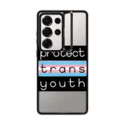 Galaxy S25 Ultra Impact Ring Stand Case Protect Trans Youth by cpikoart