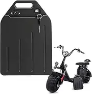 60V 15Ah 20Ah Rechargeable Lithium Ion Battery Pack for Fat Tire Electric Scooter Electric Motorcycle (60V,20AH)
