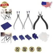 Precision Eyeglass Adjusting Pliers Set – 3 Stainless Steel Tools for Repairs