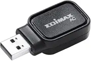 EDiMAX 2-in-1 Wi-Fi 5 802.11ac AC600 Dual-Band + Bluetooth Low Energy (BLE) 4.0 Combination Adapter for PC & Laptop, Wireless Mini USB Adapter Dongle, 600Mbps, EW-7611UCB, Black