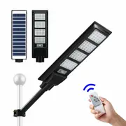 320 LED Solar Street Light 400W Remote Outdoor Garden Security Wall Lamp Floodlight Motion Sensor Flood Down Parking Lot Spot Pole Waterproof