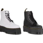 Dr Martens 1460 Pascal Max Womens Platform Womens Boots In White Size UK 3 - 8