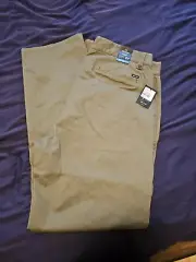 Brixton Choice Chino Relaxed Pant Mens in Black - Size -38- Military Olive