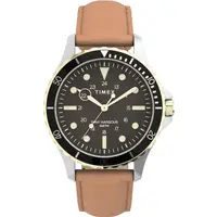 在飛比找PChome24h購物優惠-【TIMEX】天美時 復刻系列 簡約手錶 (黑 /棕 TXT