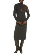 Brunello Cucinelli Wool-Blend Sweaterdress