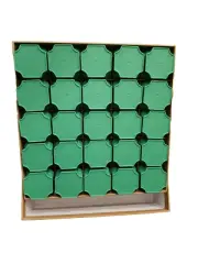 25 GUardhouse Square Silver Eagle Green Top Tubes and New Storage Box