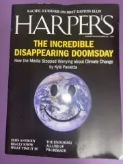 Harper's Magazine Climate Change April 2023 Issue DISAPPEARING DOOMSDAY 80 PAGES