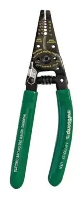 SOLID/STRANDED Wire STRIPPER, 20-10AWG, Wire Strippers, Qty.1 MP700155