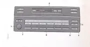 1999 2000 bmw business CASSETT & CD radio Owners Manual e 53 new x5
