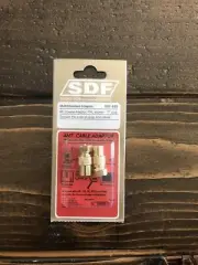 RF Coaxial Adaptor: PAL Socket- “F” Plug -Audio Video Connectors-Complete In Box