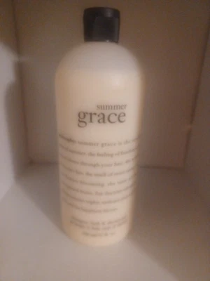 PHILOSOPHY SUMMER GRACE SHAMPOO BATH SHOWER GEL 32oz SEALED NEW WITH PUMP