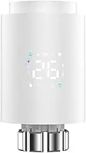 Tuya ZigBee Smart Radiator Actuator TRV Programmable Thermostatic Radiator Valve App Remote Temperature Controller White