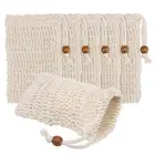 36 Pack Soap Exfoliating Bags,Soap Saver Made Sisal Mesh Soap Bag Bar Soap2132