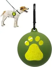 Dog Toy Ball Holder | Silicone Tennis Ball Holder - Hand Free Dog Toys, Portable Dog Training Tools for Standard Size Ball, All Breeds, Fun Playtime Foccar