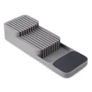 Joseph Joseph DrawerStore Compact 2 Tier Kitchen Knife Organiser Storage Grey