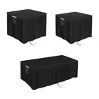 Fire Pits Cover Vent Design 420D Gas Firepit Cover for Rainwater Snow Dust