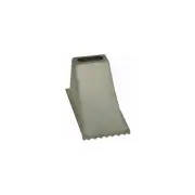 Buyers Products WC1267 Aluminum Wheel Chock, 6.25 x 12.25 x 7 Inch, Steep Slo...