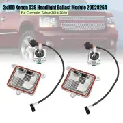 2x For Chevrolet Tahoe 2014-2020 HID Xenon D3S Headlight Ballast Module 20928264 (for: Chevrolet)