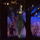 Haunted Gardens Come Alive With Colorful Glowing Witches Which Is Very Cute