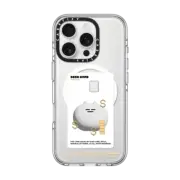 iPhone 16 Pro Clear Case MagSafe Compatible SOSO CARD GOLD