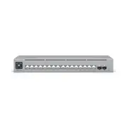 Ubiquiti UniFi Network,Pro Max 16 Switch,16-port, Layer 3 Etherlighting, 2.5 GbE, Power Supply 5V, 25W, Versatile Mounting Options.2Yr Warr
