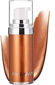 Liquid,Liquid Moisturizing Glow Body Highlighter - Face Body Illuminating Lotion for Lasting Makeup 0.7