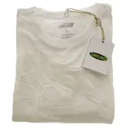 Bamboo Crew Tee - White by Cariloha for Women - 1 Pc T-Shirt (L)