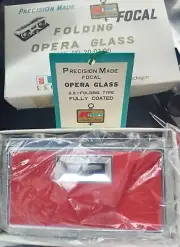 VINTAGE FOLDING OPERA GLASSES S. S. Kresge Co 2.5 X 25 MM Kmart Focal Japan MINT