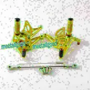 Adjustable Rearsets Foot Pegs Footpegs For Kawasaki Z1000 2014 2015 2016 17 Gold