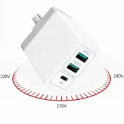 High Security Durable 3Port PD QC 3.0 Charger for Samsung Galaxy Note 8 SM-N950U