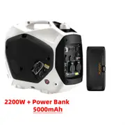 GENTRAX 2.2KW Inverter Generator + 5000mAh Power Bank