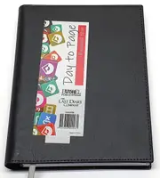 2025-2026 Financial Year Diary Ainsley A5 Day to Page Black Last Diary Company FAA51BK