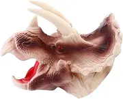 1Pc Dinosaur Hand Puppet Glove Figure for Role Play Design Realistic Triceratops for Adults Present for Imaginative Play