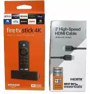 Amazon Fire TV Stick 4K Ultra HD HDR Alexa Voice Remote Quad Core + HDMI SEALED