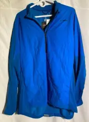 Adidas Terrex Agavic Polartec Alpha 1/4 Zip Mock Neck Pullover Shirt XXL Blue