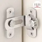 Fitting 90 Degree Right Angle Theftproof Cabinet Lock Door Hasp Barn Latch
