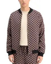 Scotch & Soda Reversible Jacquard Bomber Jacket