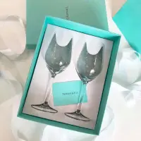 在飛比找露天拍賣優惠-高腳杯蒂芙尼Tiffany水晶香檳杯紅酒杯高腳杯結婚生日禮物