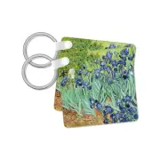 3dRose, Van Gogh Painting Irises II Painting, Key Chain