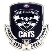 AFL: Geelong 2022 Premiership Logo Decal - Fan Emblems