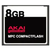 8GB Akai MPC CompactFlash CF Memory Card for MPC500, MPC2500 + more