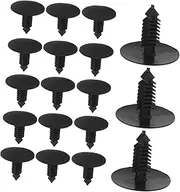 ABOOFAN 50pcs Door Clip Push Pins for Hood Insulation Replacement Compatible with Ford Easy Installation for Trunk Liners Bumpers and Door Trim Panels
