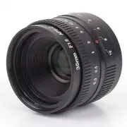 Pixco 35mm F1.6 APS-C Television TV CCTV Lens For 16mm C Mount Camera (Black)